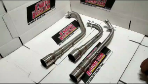 Slip On 26 ke 50 28 ke 50 32 ke 50 Knalpot Racing Model Kolong Underbely Kolong Penyambung Adaptor Vixion Cbr R15 Ninja 250 Lokal Facelit New Old Nmax Aerox Pcx Vario Beat Mio Xeon Injek Karbu Genio Scoopy Klx Crf Dtracker Wr155 Modif