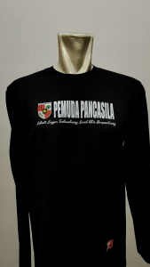 Kaos Terbaru Pemuda Pancasila Tangan Panjang Baju Katun Pria & Wanita