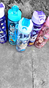 Ar19 promo botol minum viral !!! botol 900ml karakter labubu warna terbaru