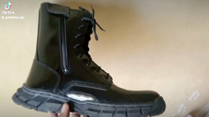 Sepatu PDL Kilap Tanpa Semir
