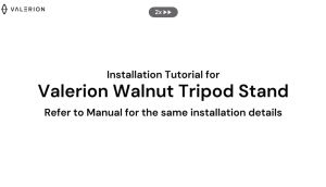 Valerion Walnut Tripod Stand. Chân Máy Valerion Gỗ Óc Chó Xịn. Ốc 1/4 6mm lắp vừa các hãng Xgimi Jmgo Dangbei Vidda. 0984651088