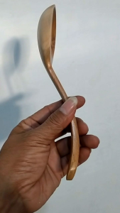 Sendok Sup & Sendok Sayur Dari Kayu Jati Panjang 22cm