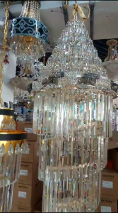 lampu kristal lampu hias langit langit lampu dekorasi langit-langit rumah lampu meajid