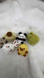 ⭐️Ready Stock⭐️有现货🧶Handmade Crochet Amigurumi Keychain / 手工編織鑰匙扣🧶