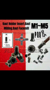 Baut Holder Bubut & Screw Facemill Baut Insert Bubut