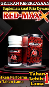 RED-MAX Kapsul pilihan pria terbaik tahan lebih lama kapsul 100%original berkualitas herbal alami