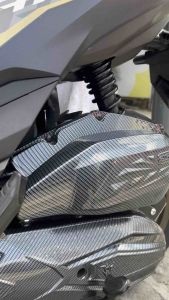 Bộ ốp phụ kiện xe VARIO 125 - 150 đời năm 2018-2023 nhúng cacbon bền đẹp