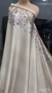 BARU KAIN ARM BIANCA SILKY PREMIUM MOTIF ZEYA | kain meteran murah
