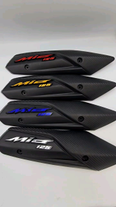Cover Knalpot Yamaha Mio M3 Plus & Emblem Mio 125 - Tameng Knalpot Mio + Emblem Mio 125