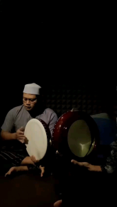 rebana hadroh genjring banjari ukur 30-40cm produk jepara