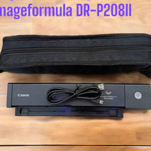 Máy scan di động CANON imageFORMULA DR-208II/208 hàng lướt độ mới 90% nó