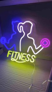 ป้ายไฟ ป้ายไฟร้าน ป้ายไฟตัวอักษร ป้ายไฟวิ่ง ป้ายไฟled ป้ายไฟฟิตเนส FITNESS