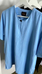 Kurta Lelaki Lengan Pendek New Material CEY
