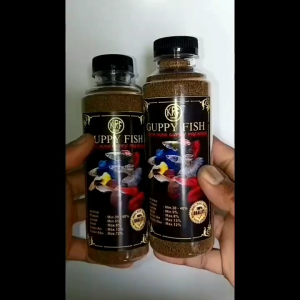 Pakan Ikan Hias Kecil Guppy Premium Kemasan Botol 150 Gram