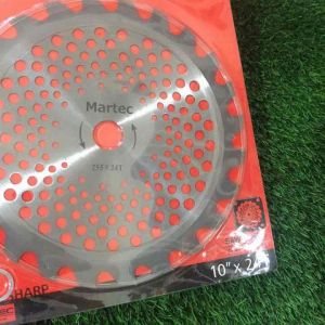 MARTEC ใบตัดหญ้ามาเทค ขนาด10 นิ้ว 16/24/30/40ฟัน มีคาร์ไบด์ วงเดือนมาเทค