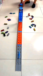 Container Car Catapult Mainan Track Mobil