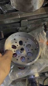 RUMAH MANGKOK KAMPAS GANDA 2DP CUSTOM LUBANG KARTEL UNTUK NMAX AEROX OLD 2DP RACING ANTI GREDEG