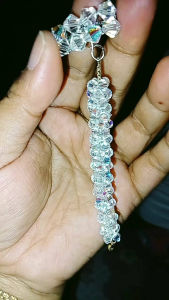 Bros cantik full kristal Swarovski ORI
