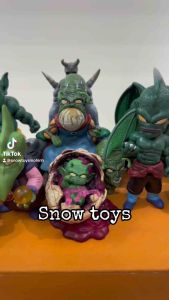 Mô hình Dragon Ball - Team Đại ma vương Piccolo - Mô hình Piccolo Junior Piano Tambourine Cymbal Drum Ma Phong Ba Egg