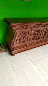 BUFET JATI UKIR MODEL BIOLA