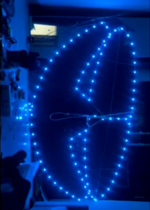 Lampu layang-layang running 5v siap pakai