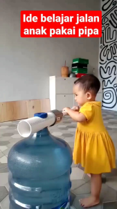 Alat bantu belajar jalan bayi // alat bantu belajar berjalan bayi pipa PVC // baby Walker assistant