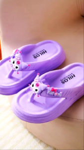 KIDS SANDALS | Sendal Karakter Kuromi Lucu Viral Terbaru Sandal Jepit Anak Perempuan