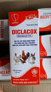 Diclacox 3% 100ml khắc tinh bệnh cầu trùng trên gia cầm( thế hệ mới) Thuốc Điều Trị Cầu Trùng Cho Gia Súc Giải Pháp Chăm Sóc Động Vật Thương Mại Sản Phẩm Dinh Dưỡng Cho Bunnies Và Rabbits - Lazada