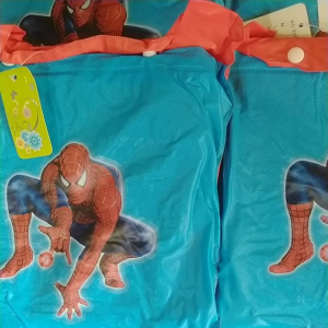 Jas Hujan Stelan Karakter Spiderman: Tahan Air & Nyaman