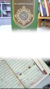 Alquran Al Amzar Utsmani Mushaf Tajwid Warna Ukuran A5 dan A4