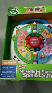 LEAPFROG GET READY FOR PHONICS SPIN & LEARN 618900