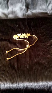 Gelang Serut Premium Titanium Jewelry Wanita Ori 075 Mewah Dan Anti Karat/Luntur