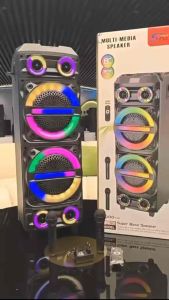 8 Inch Professional Sing-E powerful 2 Mic Dual Karaoke Speaker System ZQS-6226/ZQS-8231/ ZQS-82316000W High-power Sub woofer Home Theater For Party Wireless DJ Sound Box