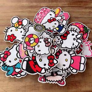 Iron Patch Miếng Ủi Thêu Quần Áo Sticker Vá Đồ Rách Nhân Vật Sanrio Hello Kitty Melody Kuromi Cinamoroll Ninisticker
