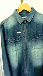THRIFT KEMEJA DENIM PRIA