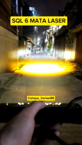 Lampu Tembak Sorot 6 Mata/Lampu Tembak SQL 6 Mata Putih Kuning 70watt