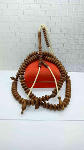 Tasbih Tijani Kayu Kelor Emas Original A16