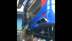 Promo knalpot suos Jetbus trapesium untuk Truck turbo dan non turbo medium bus