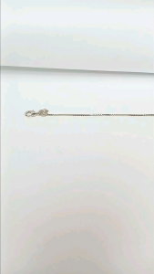 Gelang kaki wanita Titanium Silver italy cantik