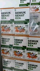 Herba Natural EZA Gemuk Sehat: Menambah Nafsu Makan & Gemuk Sehat