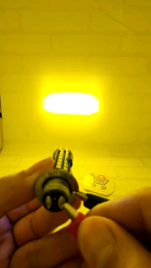 Lampu Laser Motor Bebel Matic H6 Bosot Senja RGB Kedip Pelan - Lampu Motor Bebek Matic Socket H6 Putih Kuning