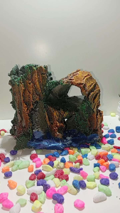 aquarium Aquascape ornamen hiasan aquarium Thema batang pohon tumbang hand made