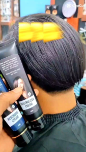 Hair Rebonding Cream Pelurus Rambut Tanpa Iron