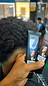 Hair Rebonding Cream Pelurus Rambut Tanpa Iron