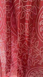 Modal silk Ajrak prints pink |celebrate inspired Suitable for festive occasions and cultural events.premium crep with real mirrors