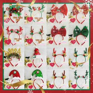 Christmas Headband/ Festive Seasons Hairband/ Christmas Hair Accessories/ Head piece/ Blink headband