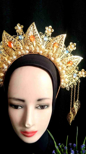 Aksesoris Mahkota Sunting Elegan: Aksesoris Mahkota Sunting untuk Pernikahan & Acara Formal