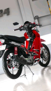 STRIPING STANDAR ORI SHOGUN 110 2003 LIS STICKER DECAL SUZUKI SHOGUN 2002