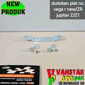 Dudukan Plat Nomor Depan Vega ZR, Jupiter Z/Z1, Jupiter Robot & New Vega RR