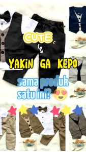 setelan tuxedo anak laki-laki celana panjang / Baby Tuxedo set / baju pesta anak cowok / fashion anak /baju kondangan